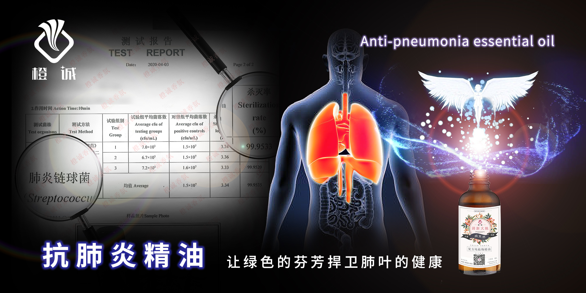 抗肺炎精油